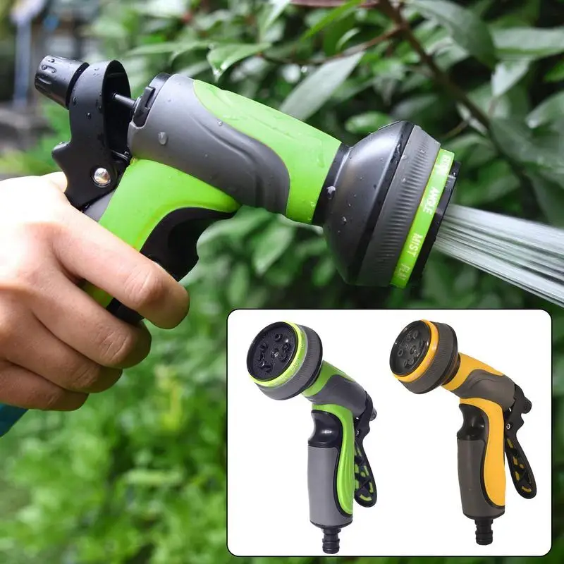 

Hose Sprayer Nozzle Water Spray Nozzle With 10 Adjustable Watering Patterns Water Nozzle For Gardening Comfortable Grip Hand