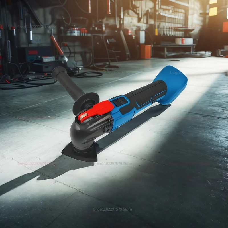 Cordless Oscillating Multi Tool 20000OPM Electric Woodworking Cutting Saw Tool for Home Renovation Repair Gardening Crafting