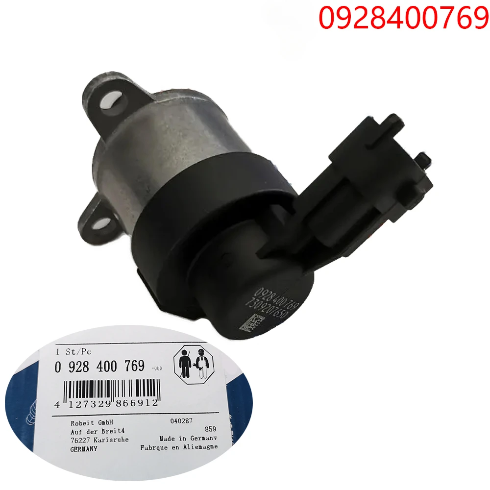 

For 0928400769 Automotive New Fuel Pump Common Rail System Pressure Regulator Inhalation Control Valve SCV 0 928 400 769 Set