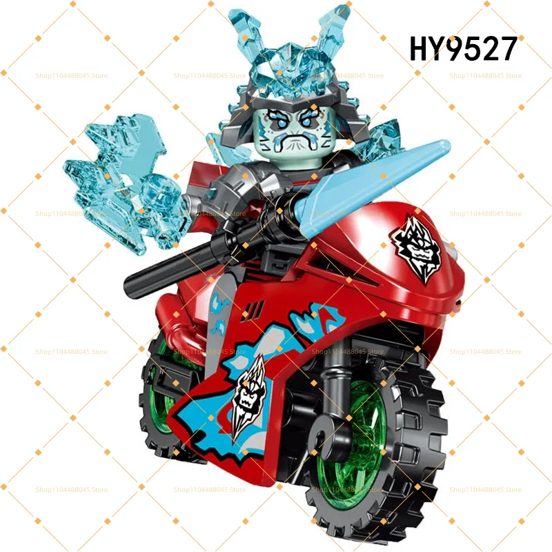 Ninja Knight Samurai Blocks Brick Mini character building blocks Hot toy children's party gift