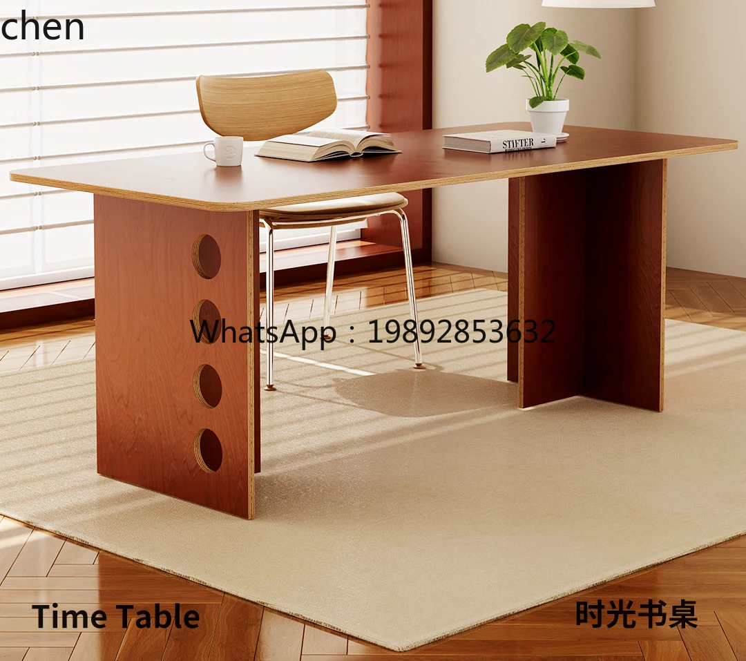 Picture 7: office desk birch computer solid wood home dining table high sense