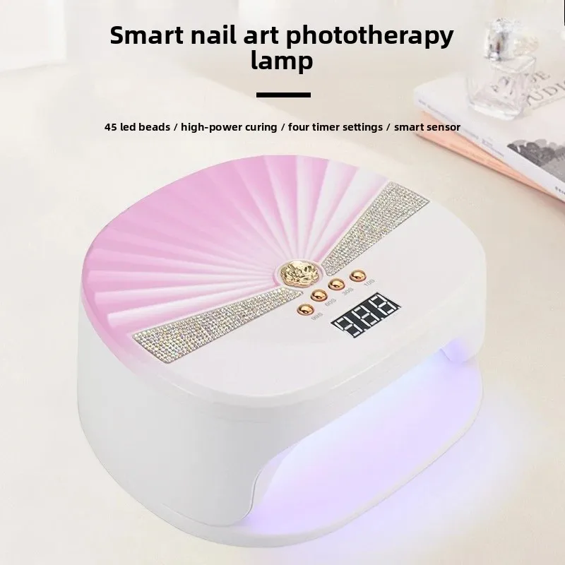 New Smart Induction Nail Lamp Fast Drying Timing UV LED Nail Dryer Manicure Curing Lamp for Salon Home Tool