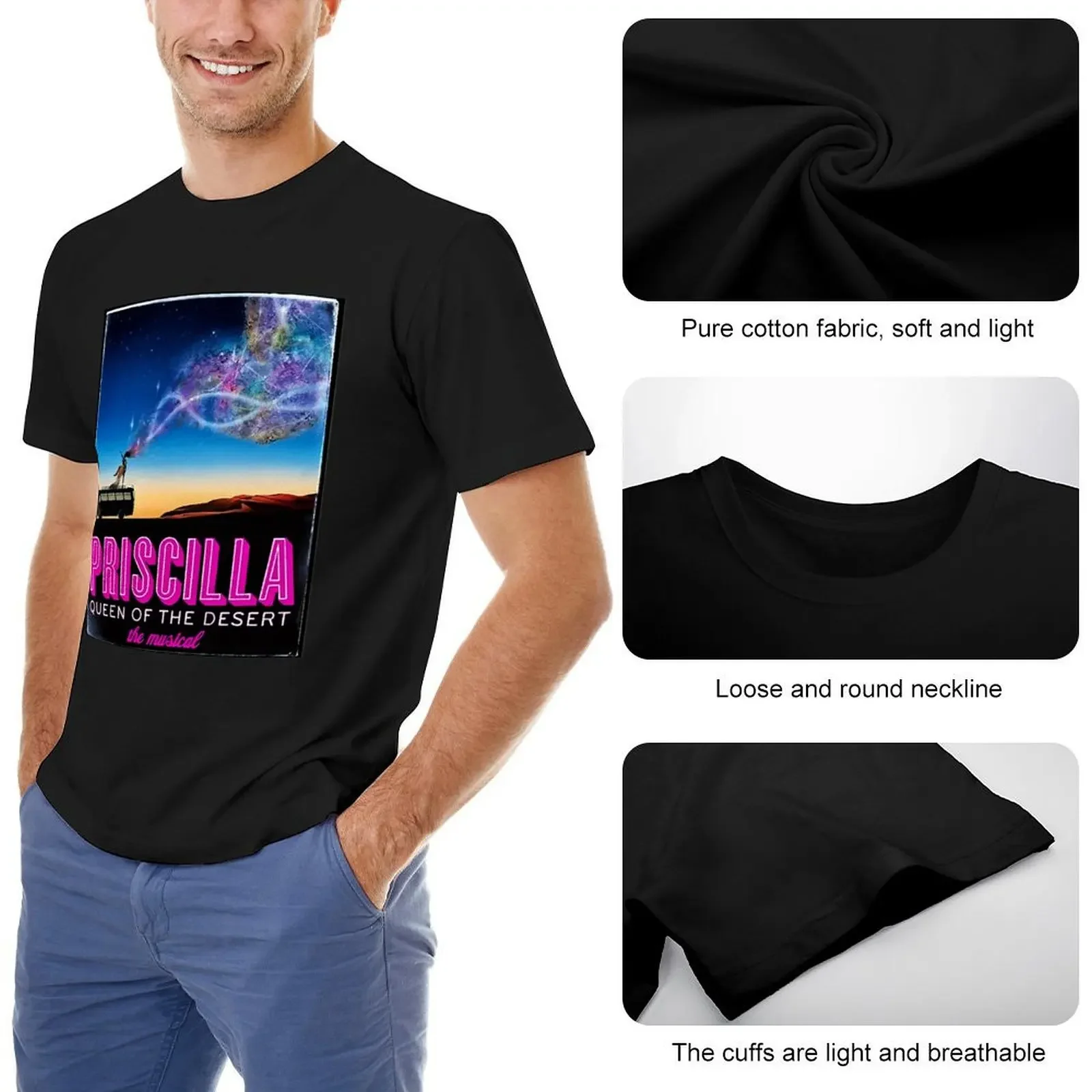 The Adventures of Priscilla, Queen of the Desert Musical T-Shirt vintage t shirts essential t shirt mens shirts graphic tee