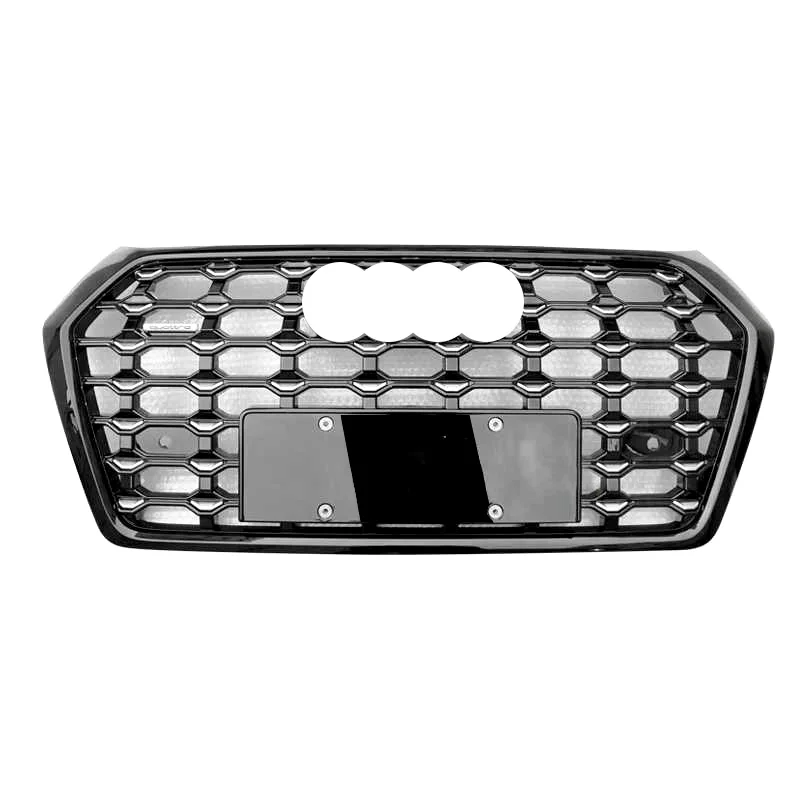 

2019 new special style ABS Q5 modification grille change to RSQ5 SQ5 style auto spare partgrille for Audi Q5 grill