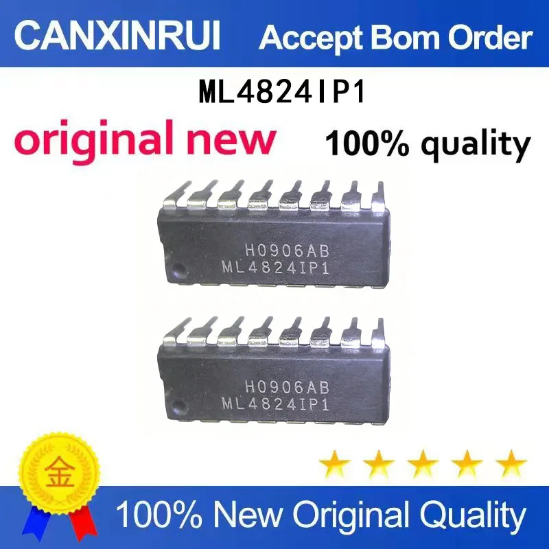 

(5-100 Pieces) Brand new original ML4824IP1 ML4824IP1 DIP-16 spot chip IC