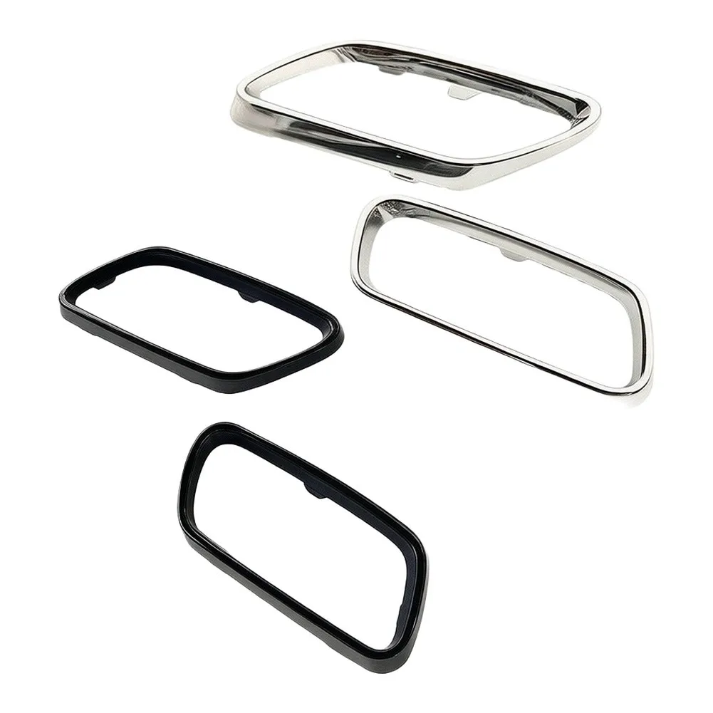 Rear Bumper For Exhaust Tailpipe Trim Cover For Mercedes C Class W206 S206 Frame Muffler Tip Protector