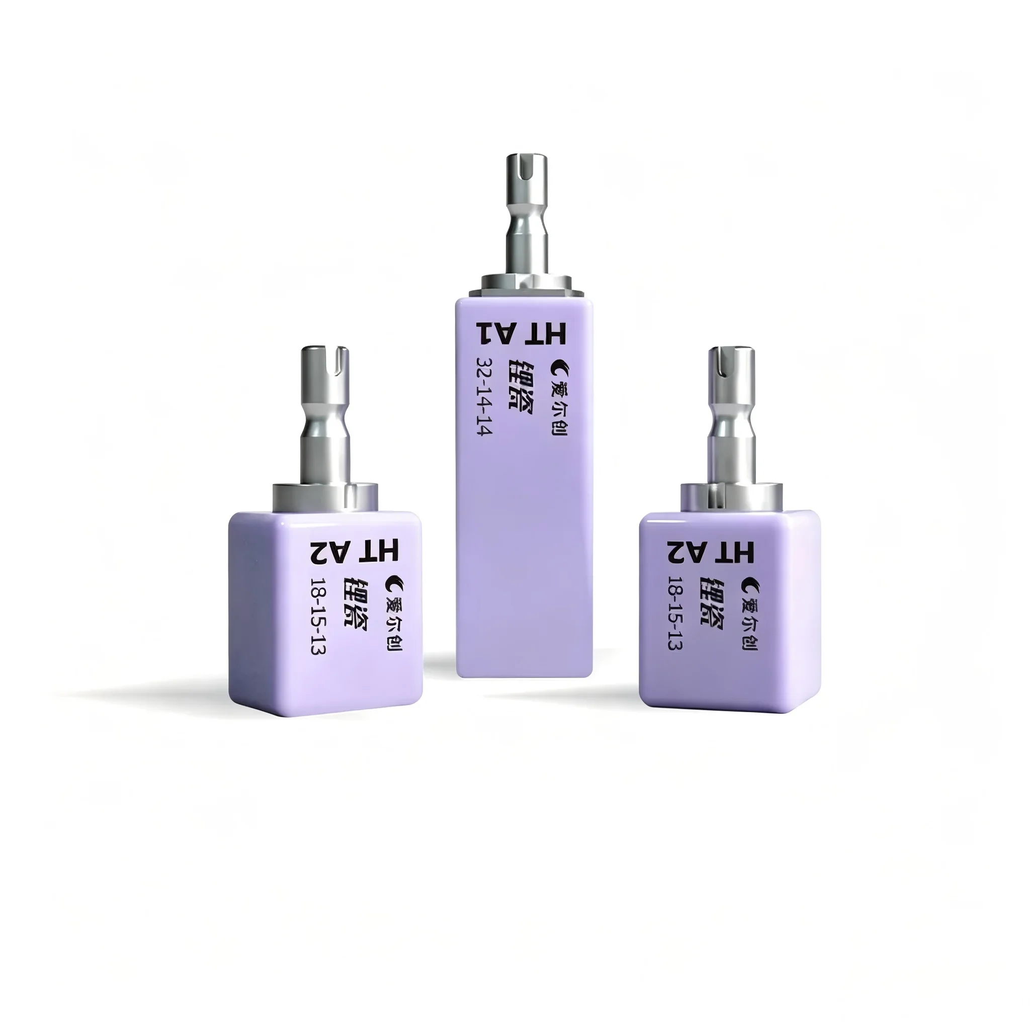 Upcera UP-CAD Dental Lithium Disilicate Glass Ceramic C14 Blocks HT/LT For CAD CAM Single Crown Veneer Dentistry Materials