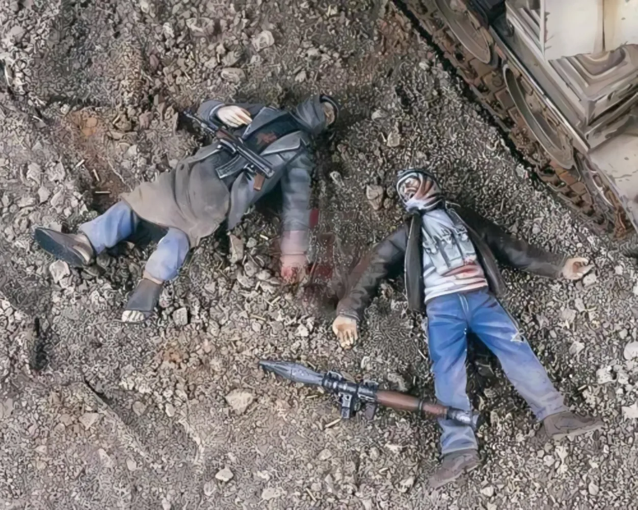 

комплект модели, комплект из смолы 35763, корпуса бандитов