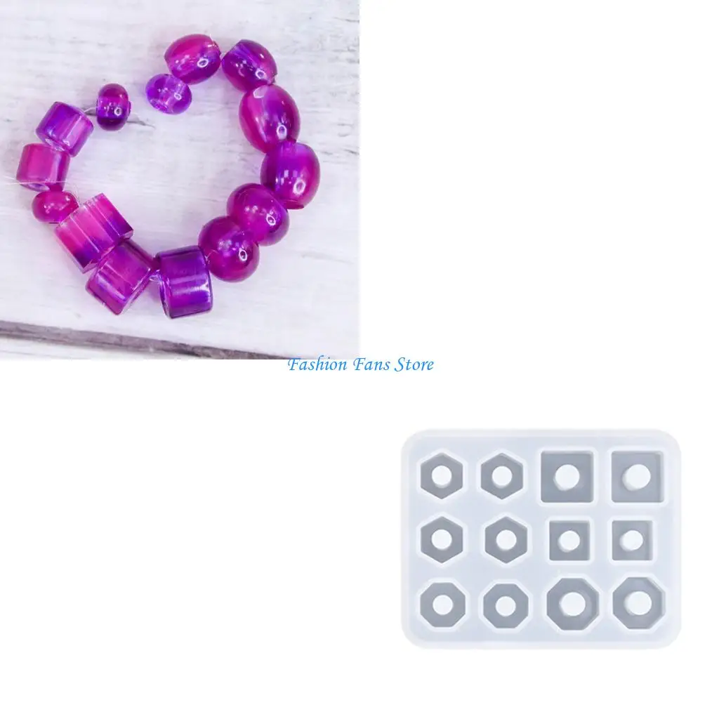 Reusable Silicone Mold Set For Resin Beads Crafting Multi Jewelry Making Tools DIY Crystal Gemstones Accessories