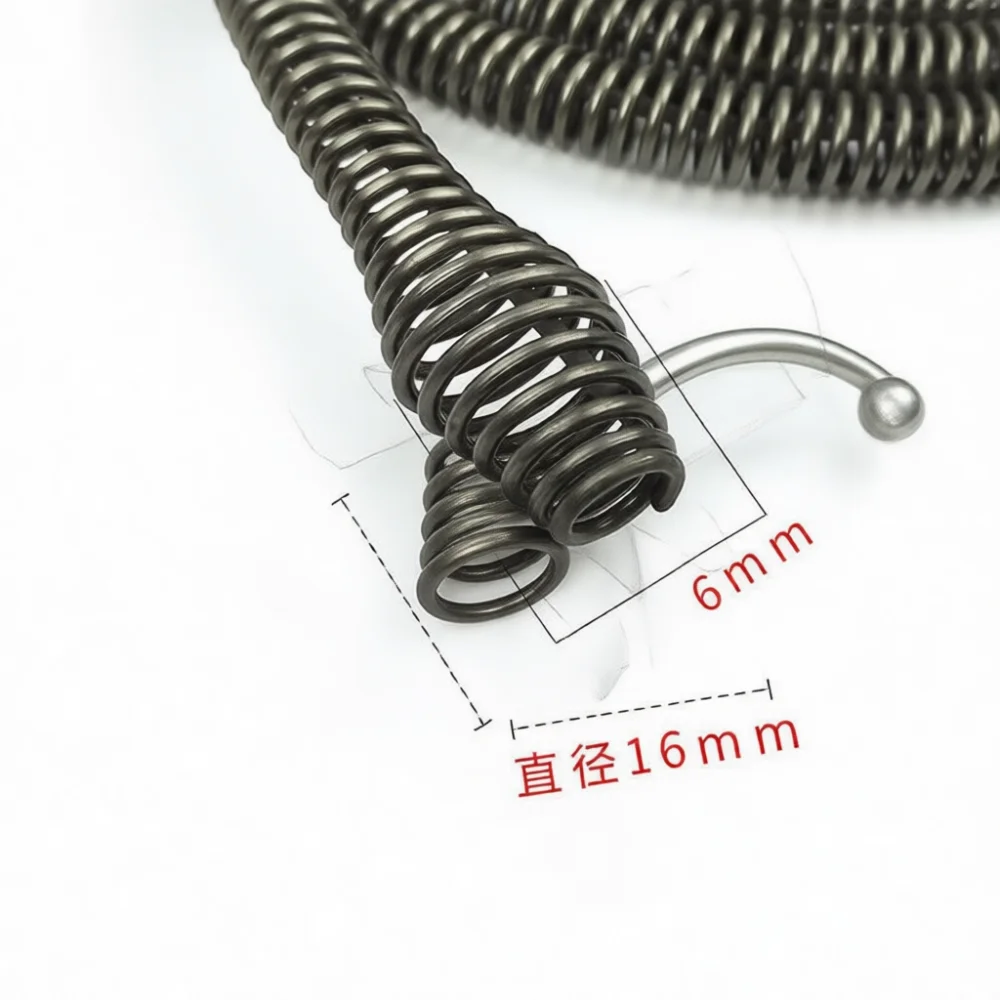 10mm下水道排水管オーガースプリング式配管清掃ツール、トイ - Plumbing Snake Drain のレビューと価格