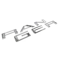 Letras de inserción de portón trasero para Ford Ranger, 2019, 2020