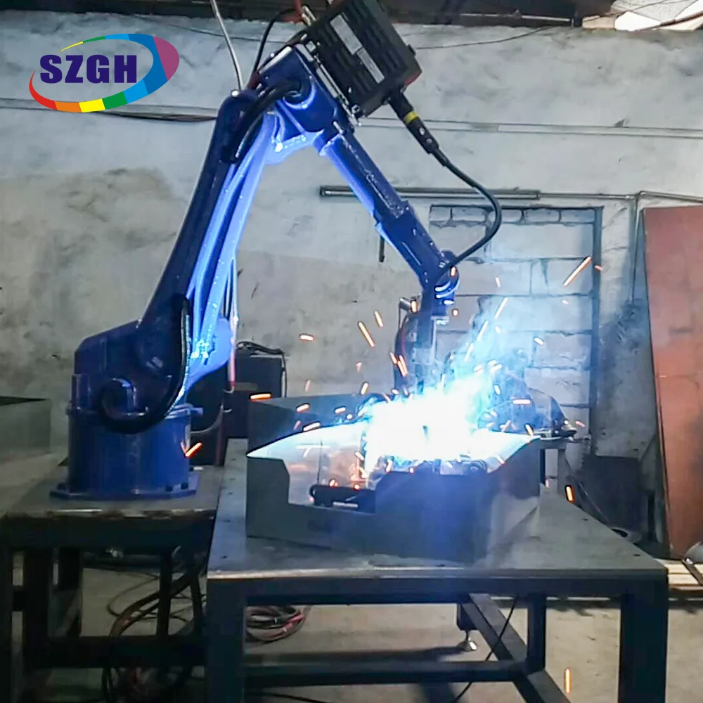 China robot supplier industrial 6 axis automatic welding robotic arm kit laser welding robot arm for TIG MAG