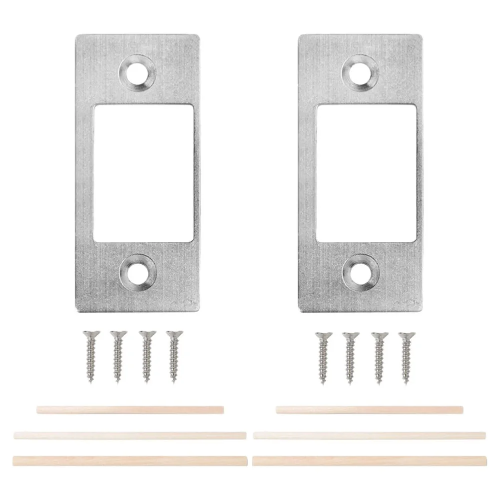 Frame Striker Deadbolt Restorer Office Security Durability Large Hole Design Narrow Edge Frame For Deadbolt Misalignment