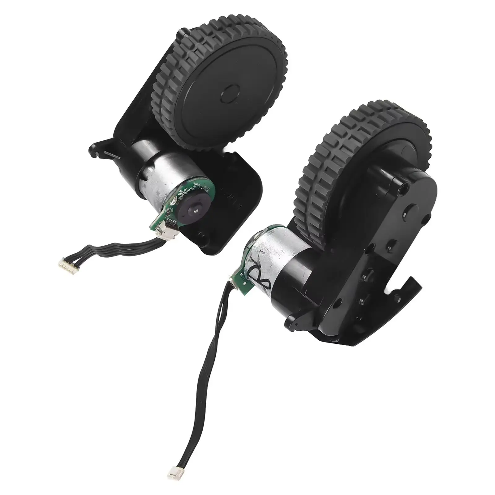 2 Piezas de Ruedas Derecha e Izquierda para RoboVac G10 30C 35C 11s para Conga 1090 950, Accesorios de Repuesto para Aspiradora