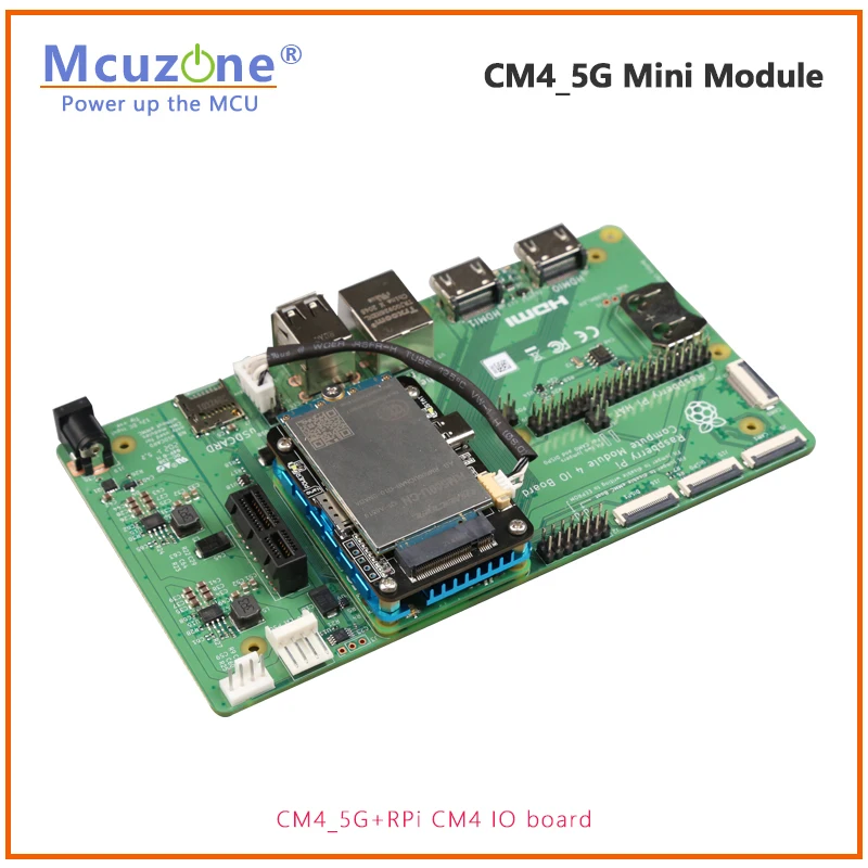 CM4 5G Mini board, USB3.0 or USB2.0 Verison, support RPi OS,Ubuntu, Openwrt, FM160 RM500U RM520N RM530N, RPi 4B