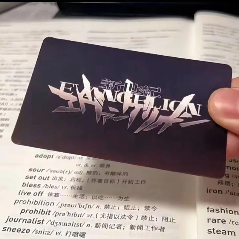 Creative EVA Card Shinji Rei Asuka Langley Soryu Anime Action Figure Grating Bookmark Goods Toy Christmas Gift Anime Merchandise view 3