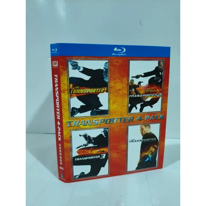 Blu-ray Disc Dying Express Starring Jason Statham 1 to 4 Pieces Four Pack Not Boxed