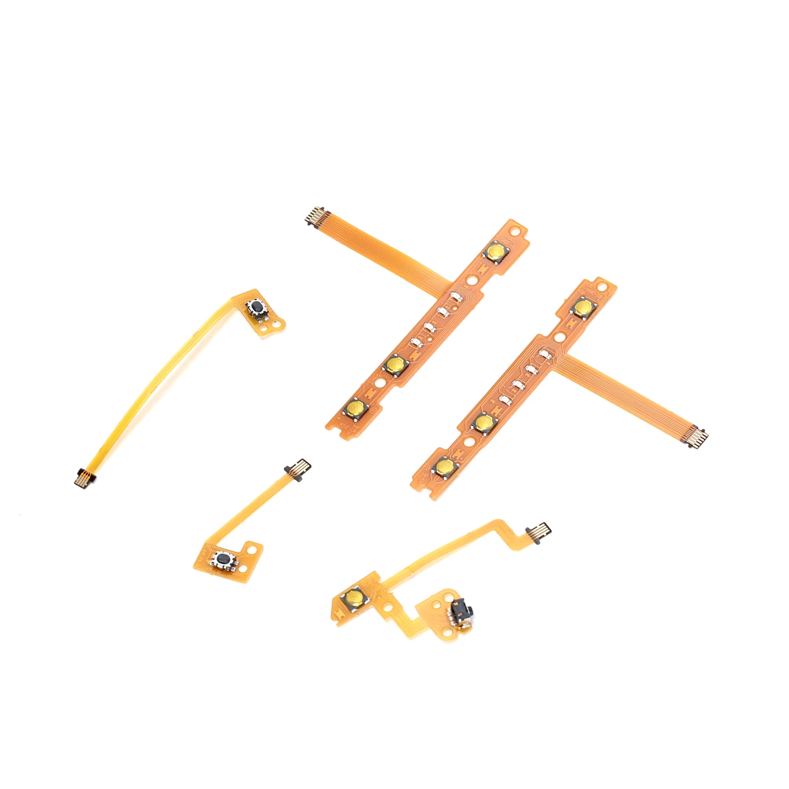Ruimou 5 Pcs SL SR ZL ZR L Ribbon Flexible Cable Compatible With Nintendo Switch Joy Con/Compatible With NS OLED Controller
