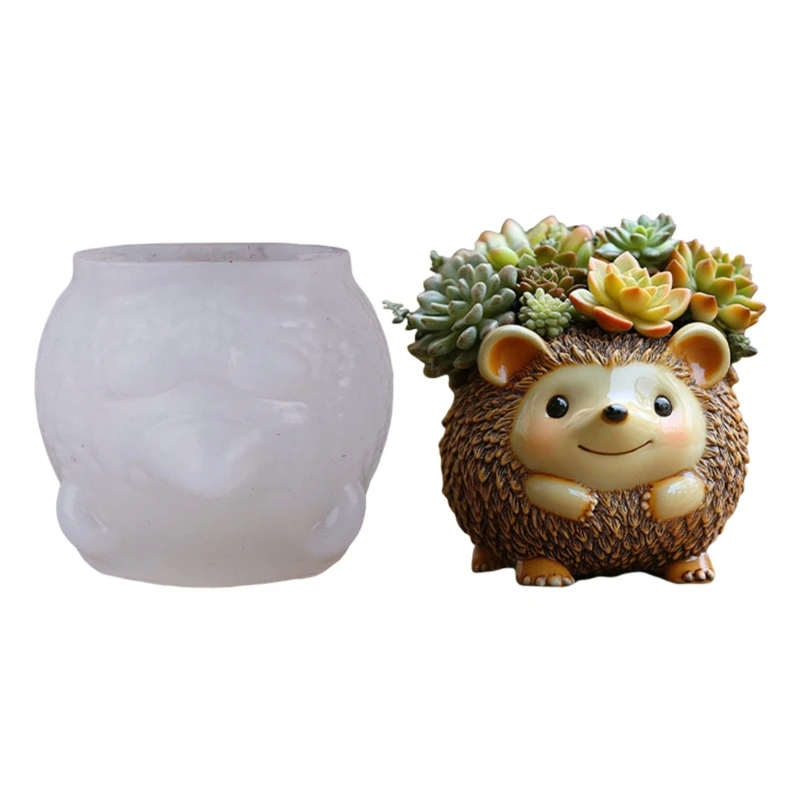 2026 Releasing Silicone Hedgehog Mold Detailed Design for Crafting Jewelry