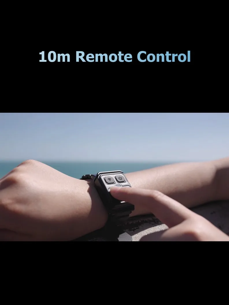 SJCAM SJ 6 Pro kamera aksi 4K60fps 24MP Dengan stabilisasi 2.0, bawah air 40m tahan air, WiFi, Zoom 8X, kartu 64G/2*1000mAh