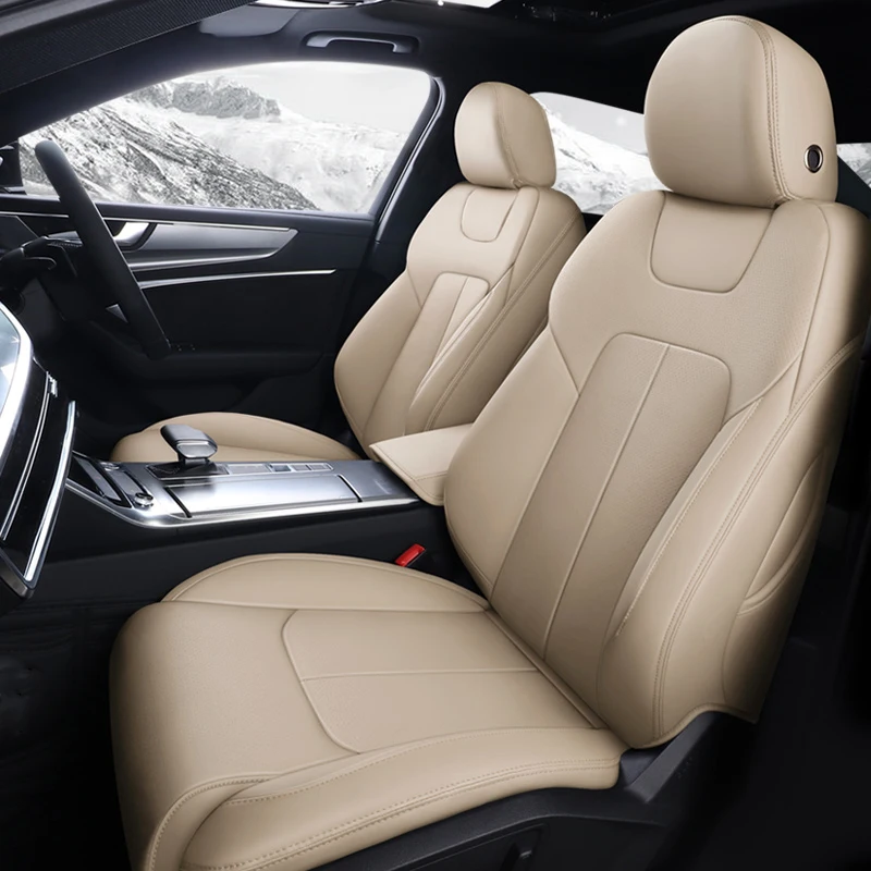 Maßgefertigte PU-Leder LUXUS Autositzbezüge 100% Passgenau für Renault Megane 2 2003~2006 360 ° Surround Auto-Innenausstattungszubehör – Detail 14
