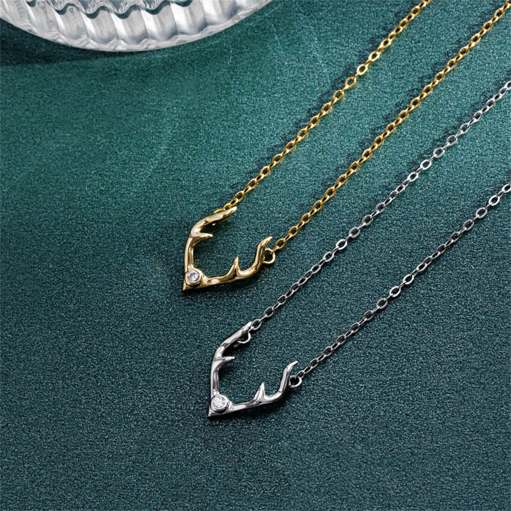 

Корейская женская цепочка на ключицу из стерлингового серебра 925 пробы, подвеска в виде бутылки вина с каплями воды, минималистское ожерелье INS