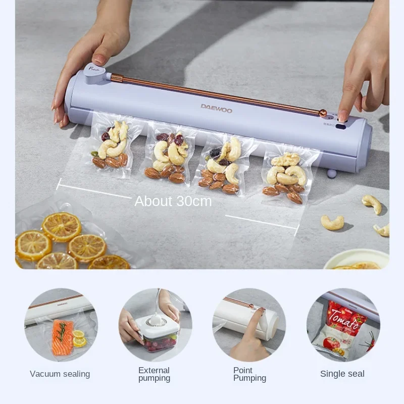 

Sealer Vacuum Sealing Machine Food Packaging Machine Vacuum Sealing Machine Fresh-Keeping Automatic Bag Sealer