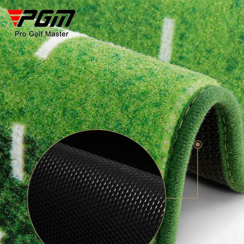 PGM 3M Green Golf Putter Trainer Putting Practice Mat Ball Return Fairway dengan Baffle TL021