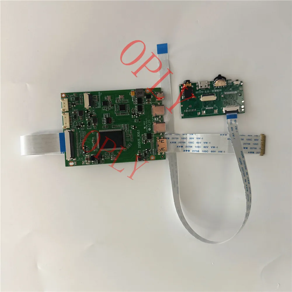 

Плата контроллера 2 TYPE C Mini HDMI-совместимая для B133UAN01 B133UAN01.1 13,3 дюйма 1920X1080 EDP светодиодная панель комплект экрана DIY