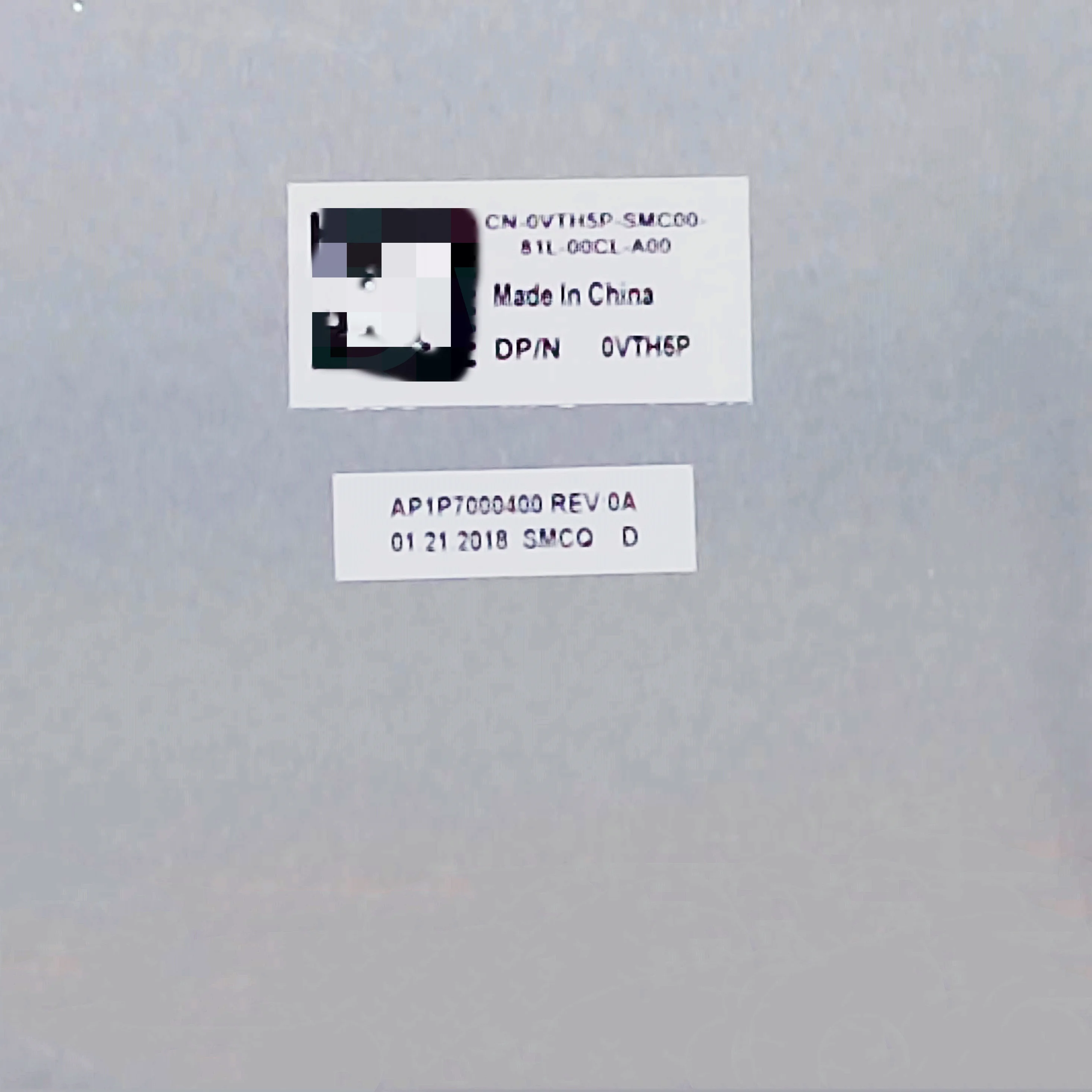 Carcasa trasera LCD para DELL Inspiron 17-5000, 5765, 5767, 0VTH5P, nueva