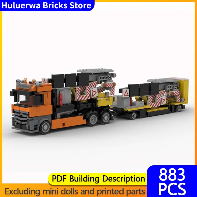 

Speed Hypercar Model MOC Building Bricks Actros With MLS System Truck Modular Technology Gift Holiday Assemble Children Toy Suit
