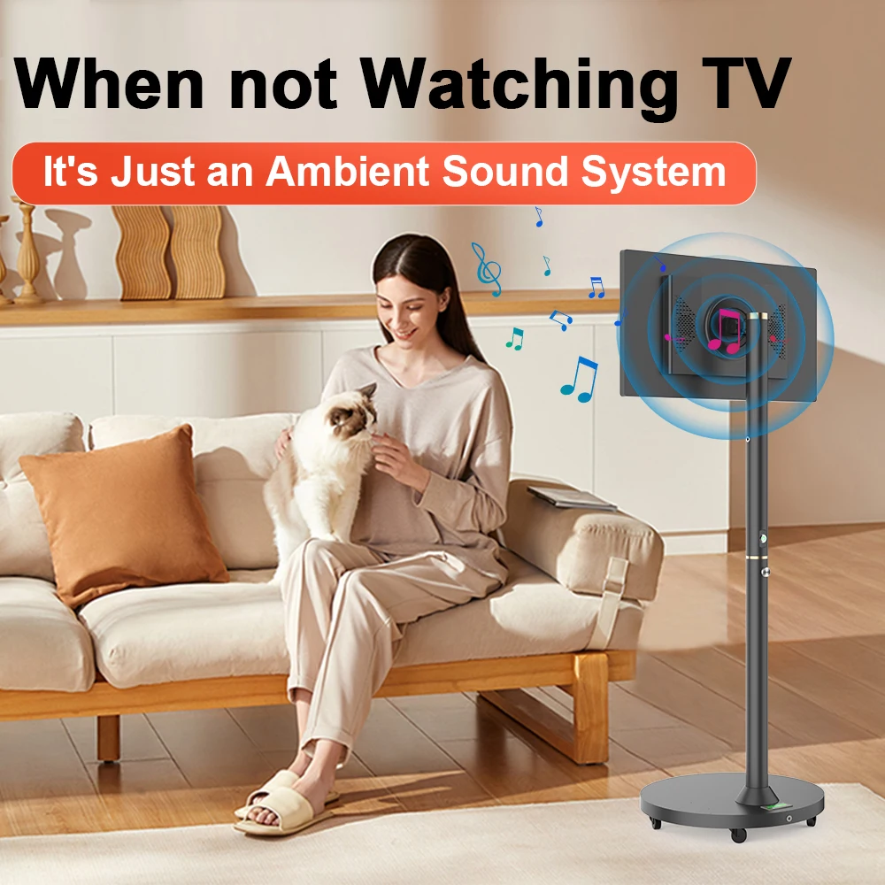 21.5-Inch Rotatable Screen Smart TV Wireless Screen Projection Live Streaming Smart TV Best-Selling Best Friend Machine