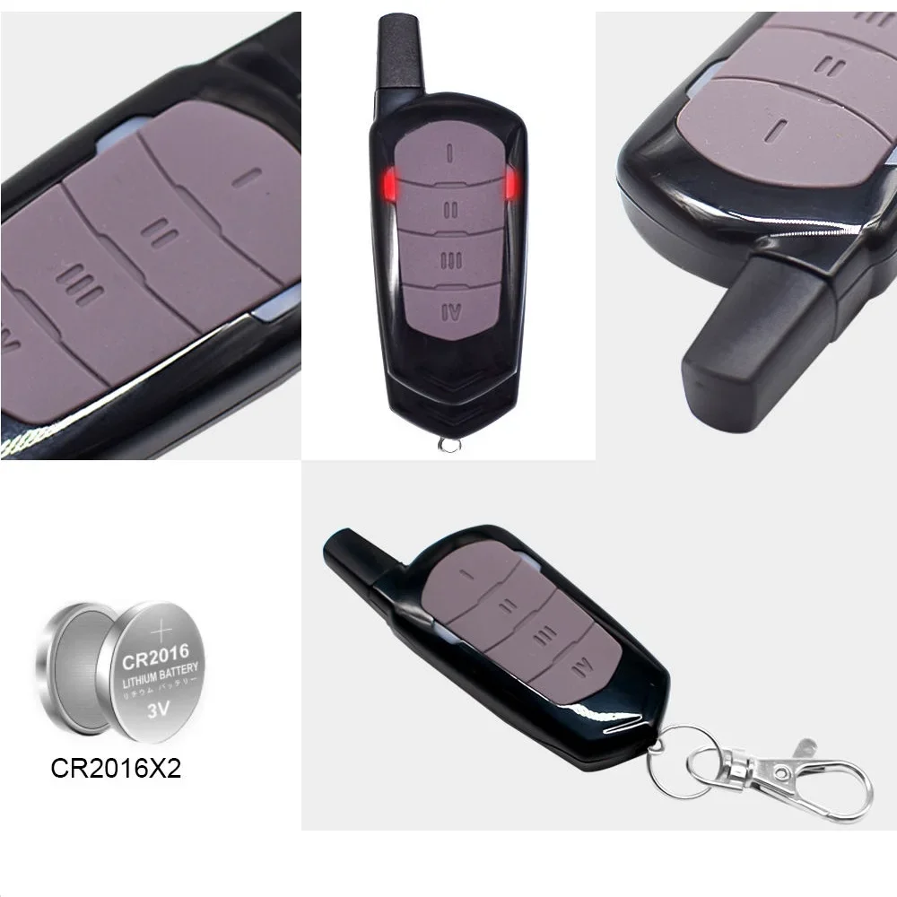 Universal Garage Door Control 433 mhz Remote Electronic Gate Opener 433 92mhz Self-copying Command Face To Face Copy Copier