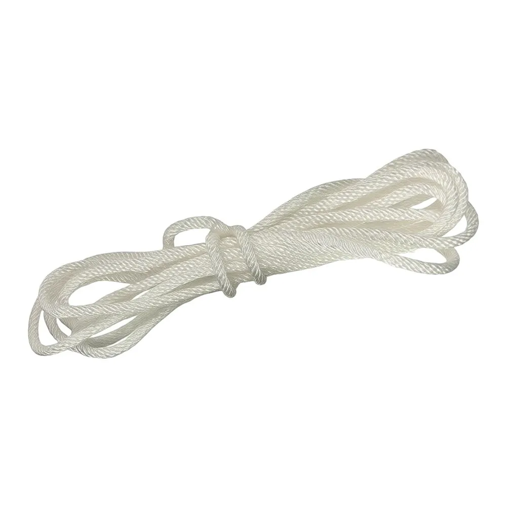 Rope For Various Machine Models Engine Pull Cord Optimal Performance Cord High Resilience Nylon For Outdoor Power Equipment