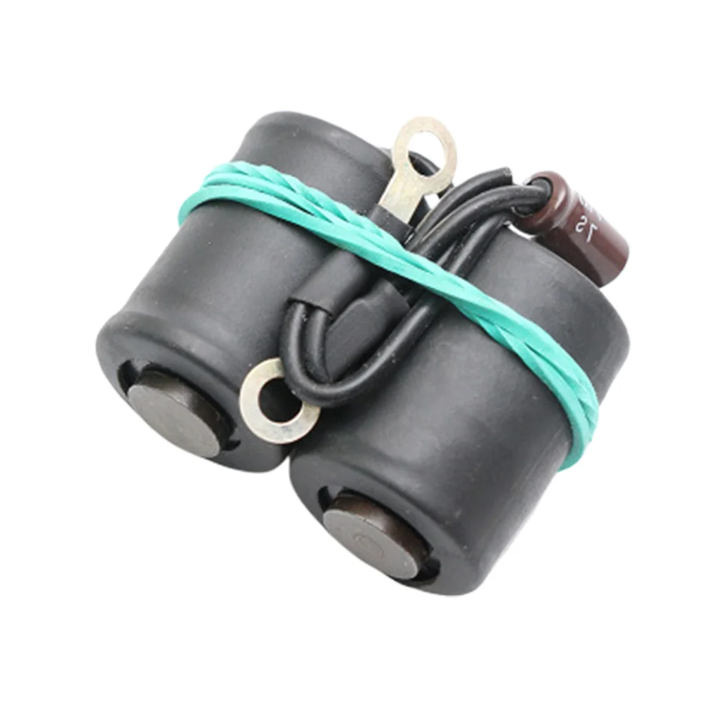 

32Mm Black Tattoo Machine Coils Premium Copper Windings Easy Disassemble for Liner Shader Supply Body Art Studio Equipment