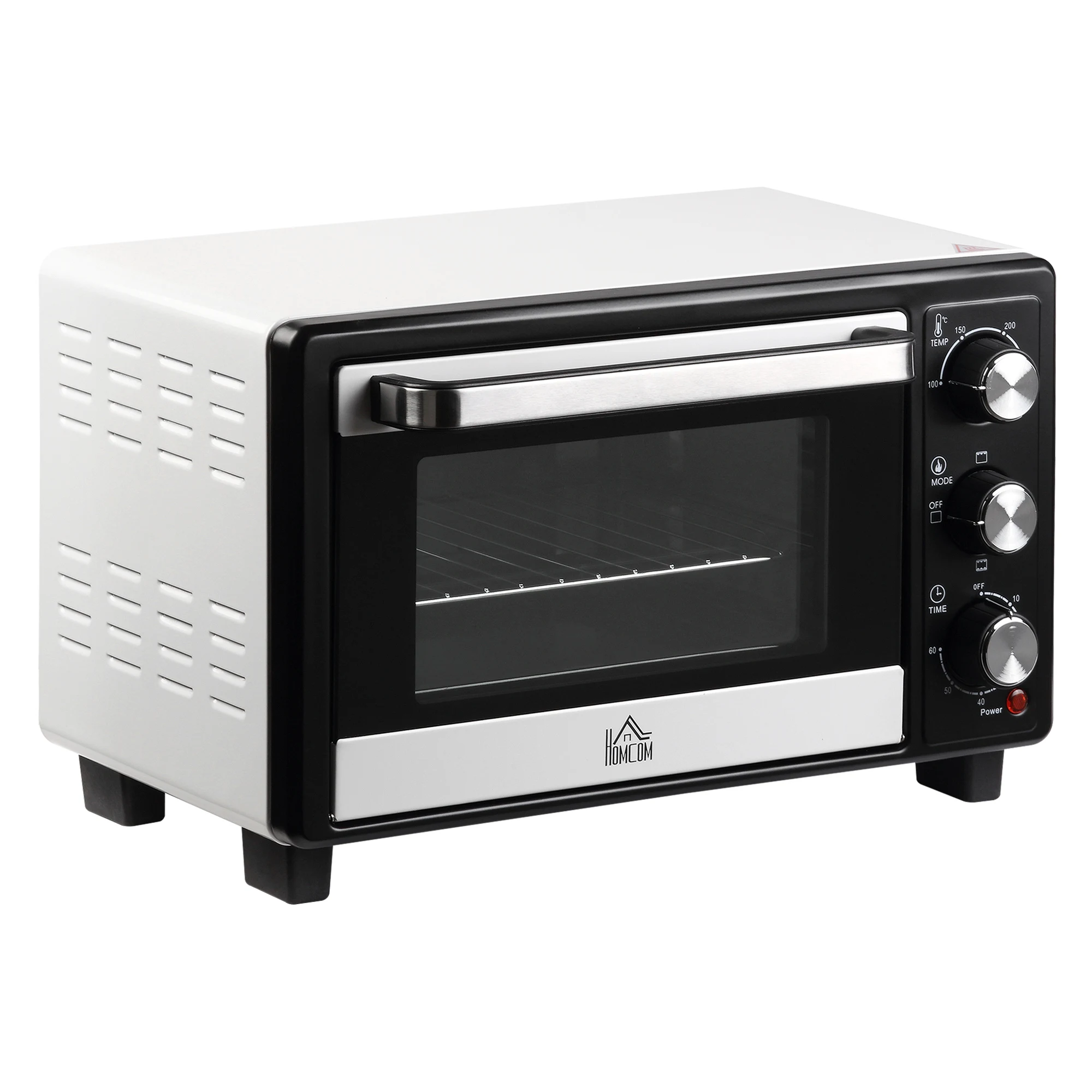 Homcom Electric Tabletop Oven 16L 1400W with 3 Heat Modes and Thermostat