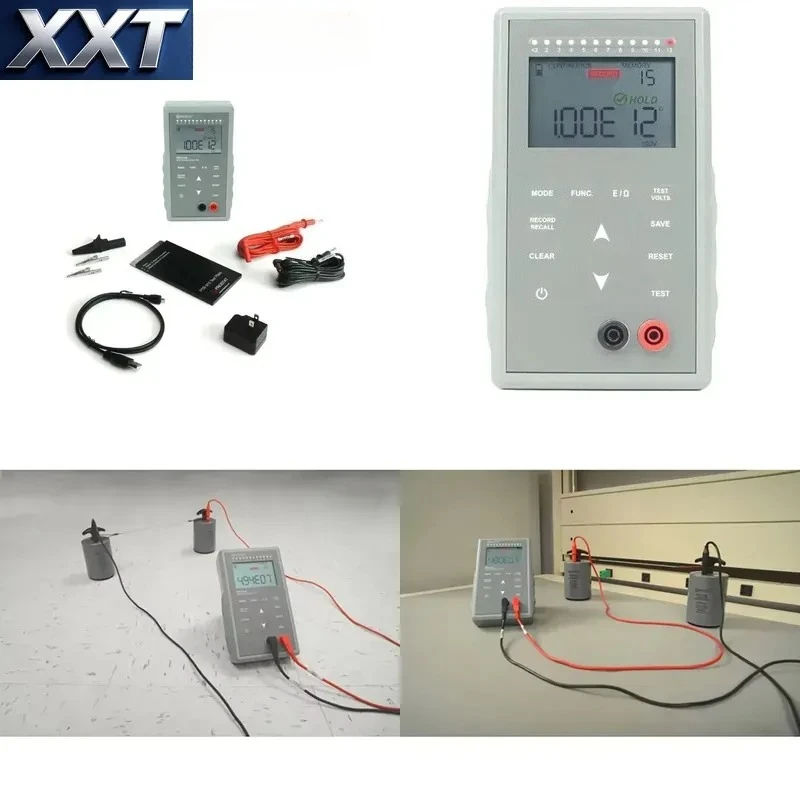 XXT Wide Range Resistance Meter 0.10 to 10 Ohms Portable System For Material Resistance Value Quick Detection Device