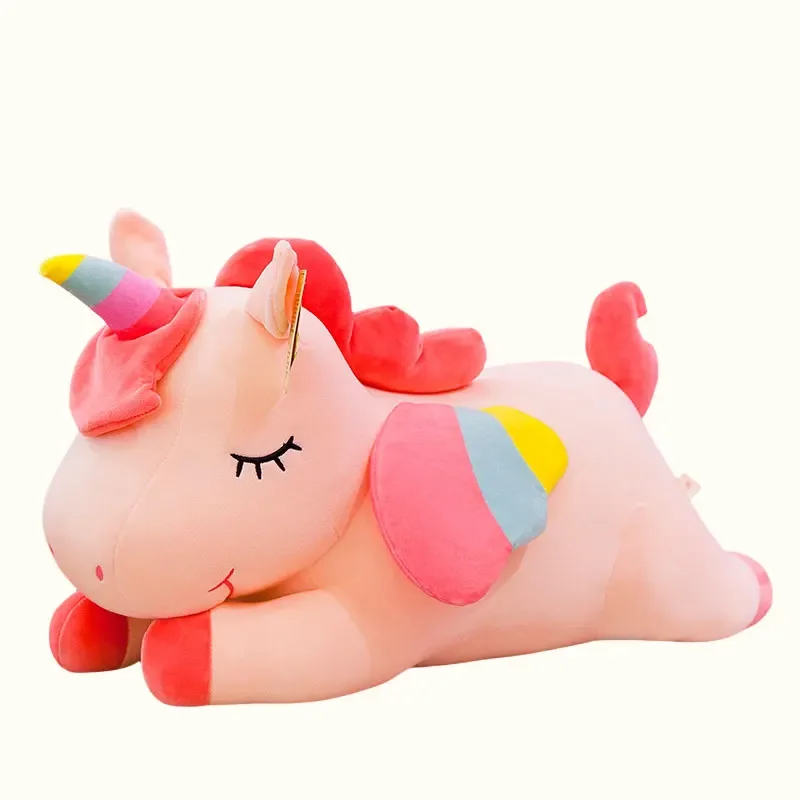 30cm bonito dos desenhos animados lala fanfan pato para baixo brinquedo macio colorido cavalo enchimentodollpillowdecorationchristmaspresente para