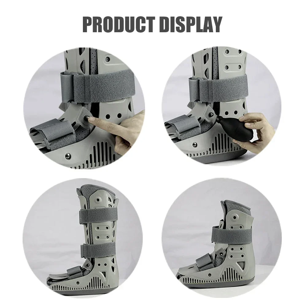 Inflatable Walking Boot,Air Cam Walker Fracture Boot Orthopaedic Boot for Sprained,Air Walker Brace for Broken Foot Achilles