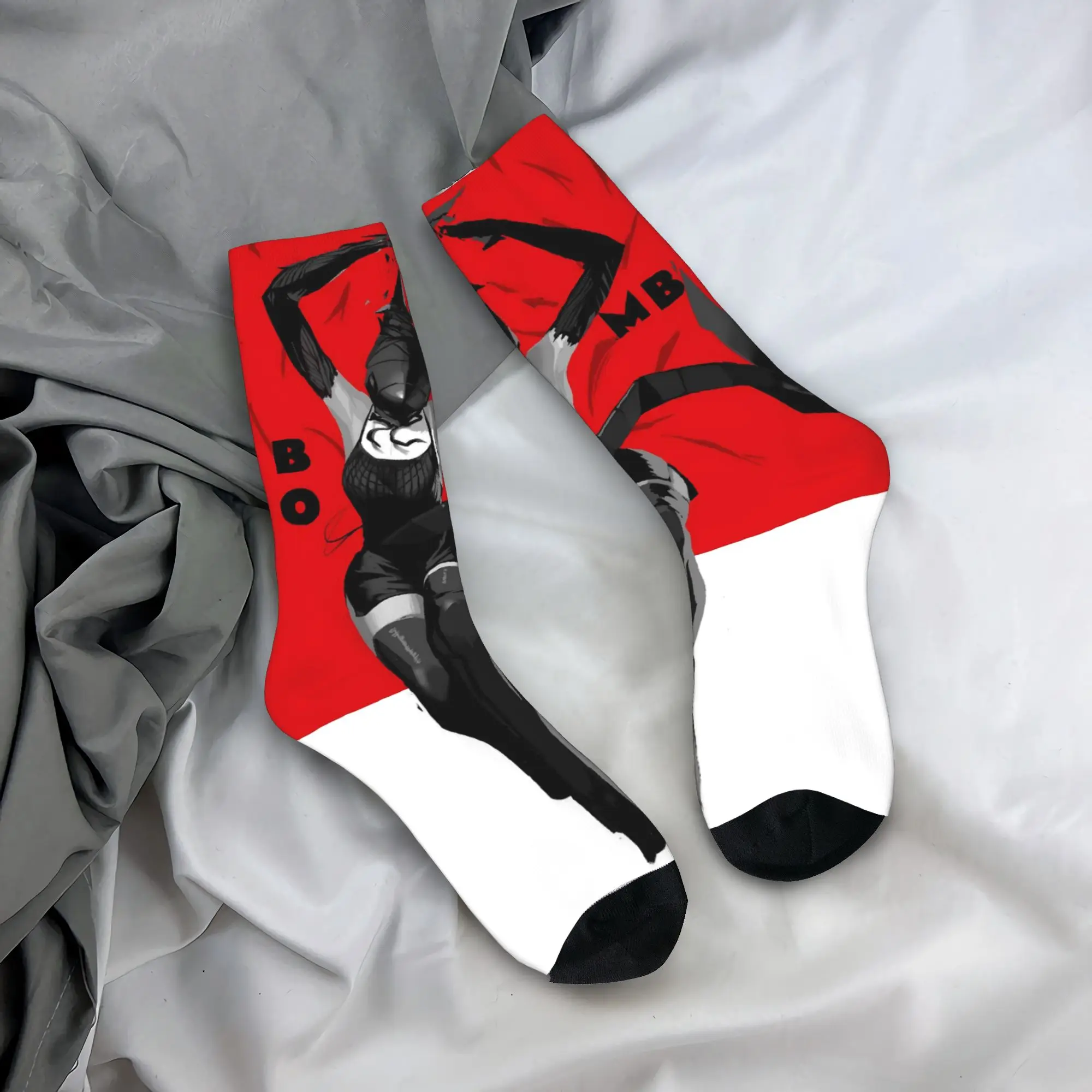 Power sharp anime Socks Autumn Chainsaws Mans Stockings Gothic Women Men Comfortable Socks Running Sports Anti Skid Socks