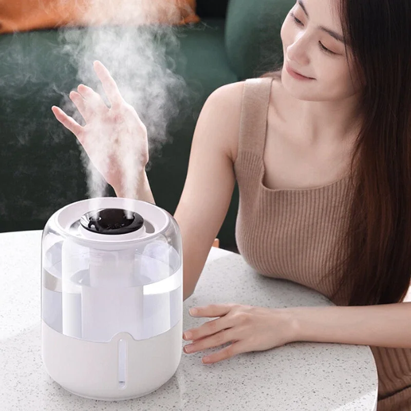 6,8L Ultraschall-Kaltnebel-Luftbefeuchter, Ultra-Leise, Nachtmodus, BPA-frei, Flüsterleise für Zuhause, Babyzimmer, Schlafzimmer/Wohnzimmer – Detail 2