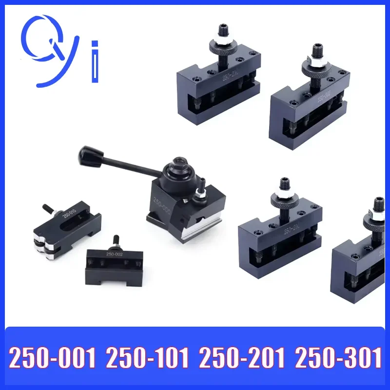 

НОВЫЙ 250-001 250-101 250-201 250-301 250-401 Держатель токарной и торцевой обработки Быстросменный держатель инструмента для токарных инструментов