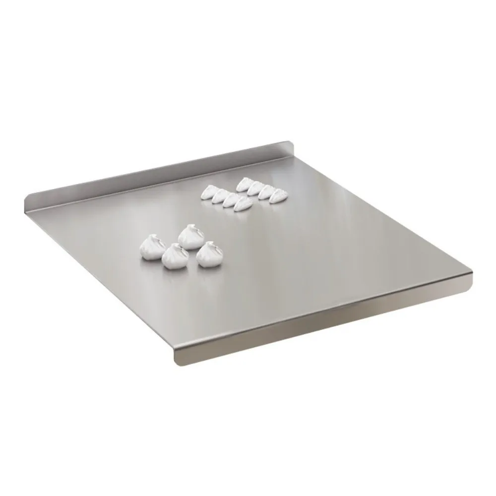 Double-sided Stainless Steel Cutting Board Anti-Mold Thickened Chopping Board Rectangular/Square Non-slip Edge Chopping Block