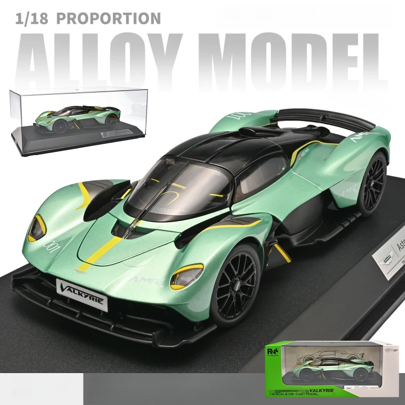 

1:18 Valkyrie Supercar Simulation Alloy Diecast Car Model Hobby Limited Edition Model Collection Gift Children's Toys
