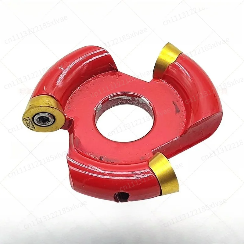 16mm Bore 3-Teeth Milling Cutter, Removable Grinding Disc for Angle Grinder