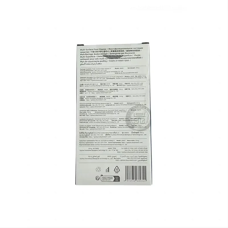 Liquido originale Dreame W10, L10 Ultra, L10S Pro Ultra, D9Max, X40 Pro Ultra liquido speciale per la pulizia dei pavimenti 500 ml