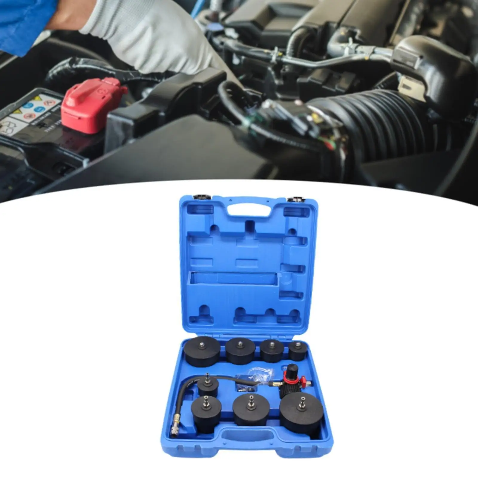 Turbo System Leakage Tester Kit Vehicles Repair Automotive Accessories