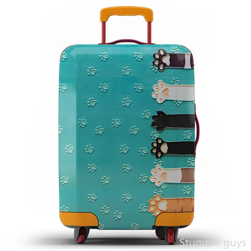 

Защитный эластичный чехол для багажа, моющийся, устойчивый к износу, пылезащитный, прочный, подходит для всех типов поездок, 18-32 дюйма