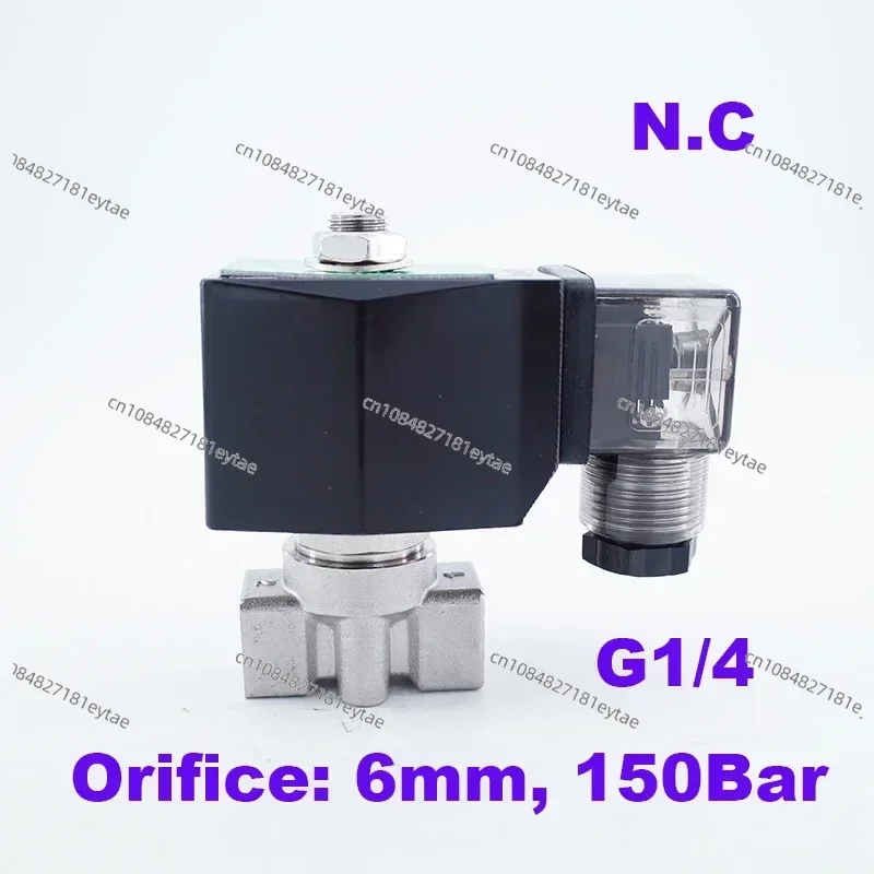 150Bar GSPG-06 2 way water high pressure solenoid valve 1/4