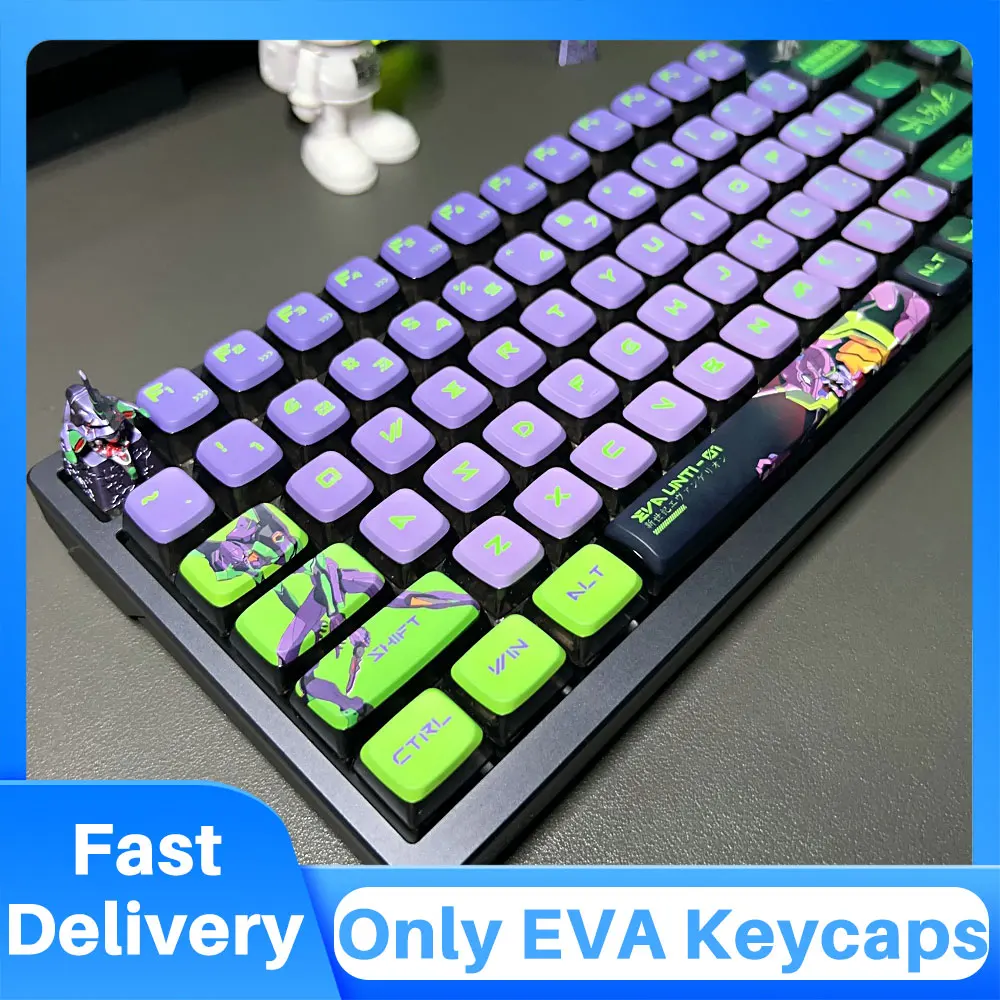 teclas mecanicas do teclado caps pbt 122 chaves eva keycaps perfil oem dye sub grande grupo interruptor mx 01